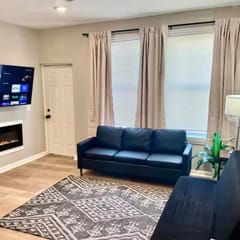 two bedroom one block of the beach with balcony.