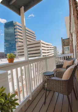 two bedroom one block of the beach with balcony. - Image 2