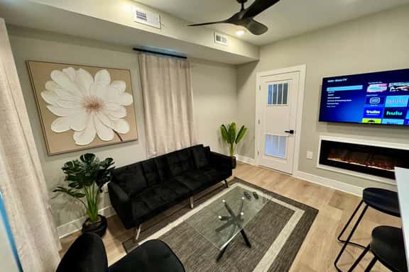 2 bedroom, beach block, kitchen, livingRoom 110-c3 - Image 1