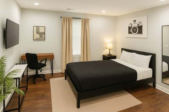 University 1 bedroom, kitchen , living room,#3. - Image 1