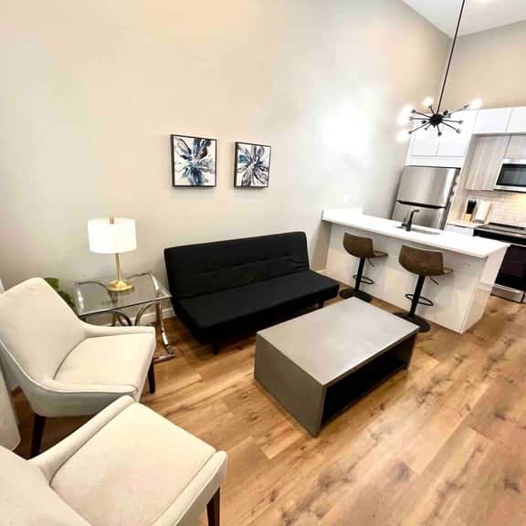 Art museum area 2 bedroom bilevel big unit &yard. - Image 1
