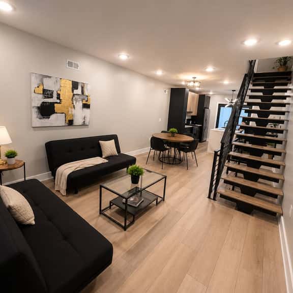 Entire house 3 bedroom w backyard close to stadium - Image 1
