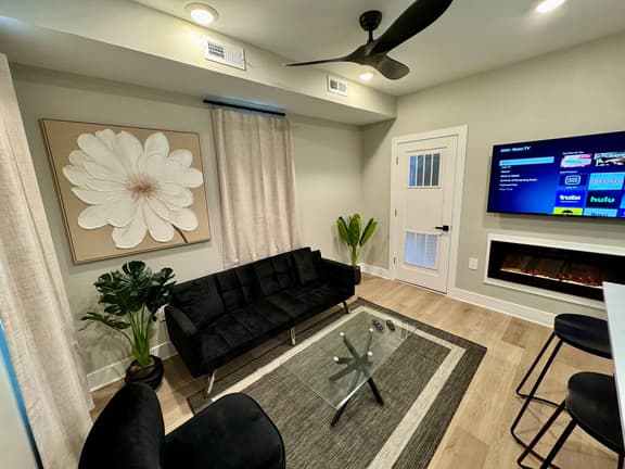2 bedroom, beach block, kitchen, livingRoom 110-c3 - Image 1